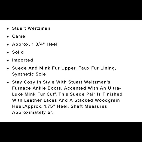 Stuart Weitzman Camel suede Mink boots - Picture 5 of 6